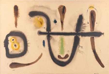 GIO' POMODORO (Orciano di Pesaro 1930 - Milano 2002)"Composizione", 1954....