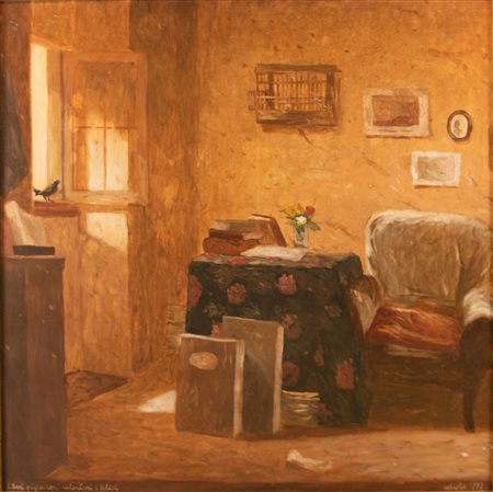 ANTONIO SALIOLA (Bologna 1939) "Liberi prigionieri volontari e felici", 1992....