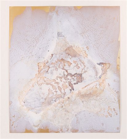 VASCO BENDINI (Bologna 1922 - Roma 2015) "Senza titolo". Tecnica mista su...