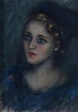 ALFREDO PROTTI (Bologna 1882 - 1949), attr. "Figura di giovine" ,1929....