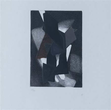 HANS RICHTER (Berlino 1888 - Minusio 1976). Litografia policroma su carta....