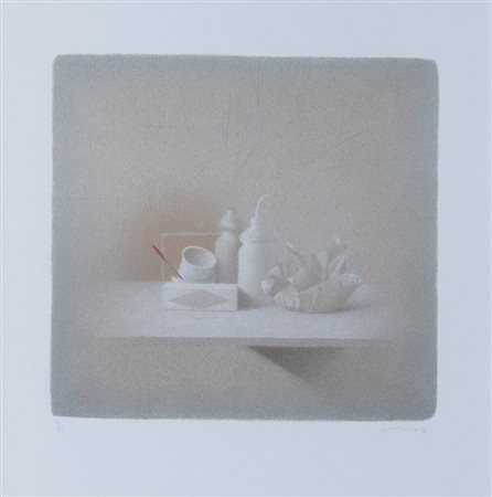 GIANFRANCO FERRONI (Livorno 1927 - Bergamo 2001) "Natura morta", 1992....