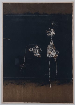 PAUL WUNDERLICH (Eberswalde 1927 - Saint Pierre de Vassols 2010) "Senza...