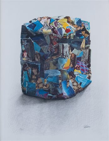 CESAR BALDACCINI (Marsiglia 1921 - Parigi 1998) "Compression d’affiches du...