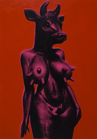 Ron English, Cowgirl, 2009