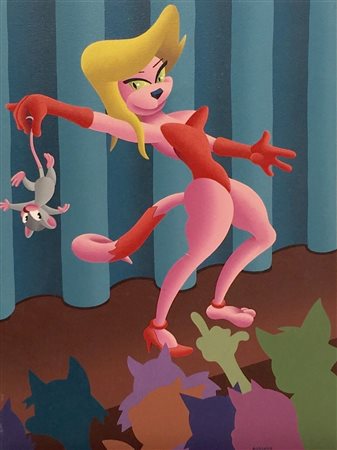 Anthony Ausgang, Stripper cat, 2011