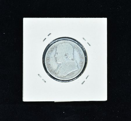 20 BAIOCCHI STATO PONTIFICIO 1861 Pio IX