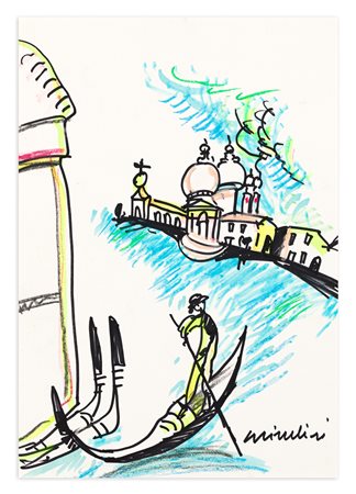 REMO BRINDISI (1918-1996) - Senza Titolo, 1995