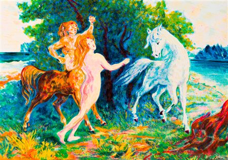 ALIGI SASSU (1912-2000) - Senza Titolo