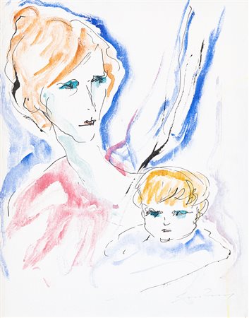 ERNESTO TRECCANI (1920-2009) - Senza Titolo