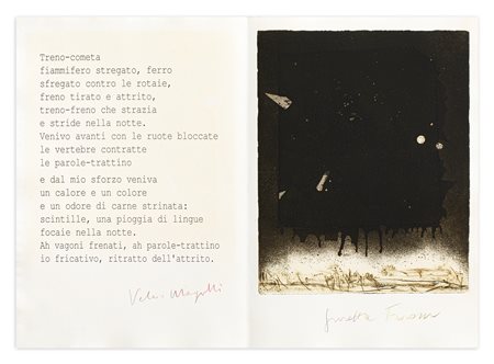 GIOSETTA FIORONI (1932) - Treno - cometa, 1991