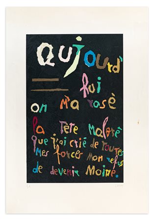 ANDRÉ LANSKOY (1902-1976) - Senza Titolo