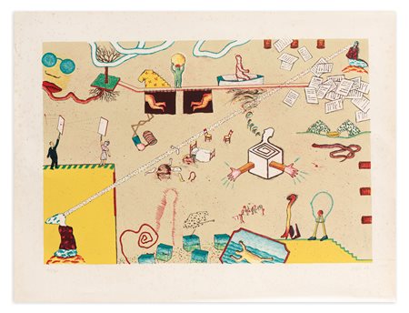 JAN VOSS (1936) - Senza Titolo, 1967