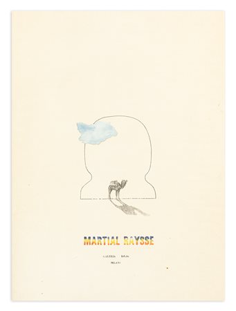 MARTIAL RAYSSE (1936) - Senza Titolo, 1970 circa
