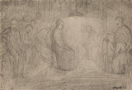 VANNI ROSSI (1894-1973) - Senza Titolo, 1912