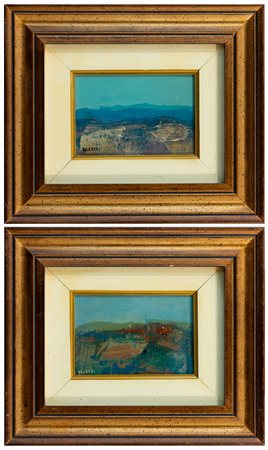 CARLO SACCARDI (1921-1997) - Lotto unico di 2 opere