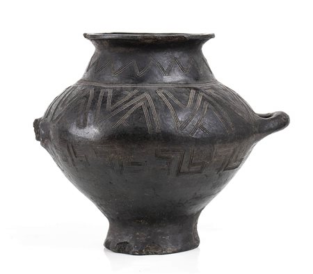 <br>OLLA IN IMPASTO<br>Cultura Laziale, fase II B, X - IX secolo a.C