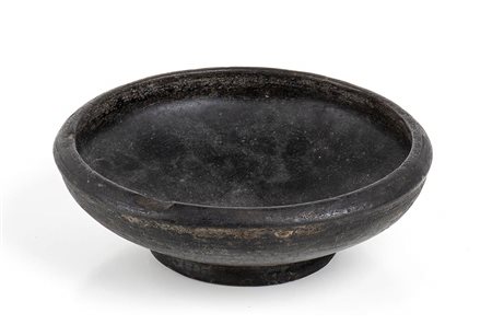 <br>CIOTOLA IN IMPASTO BUCCHEROIDE<br>VII - VI secolo d.C.