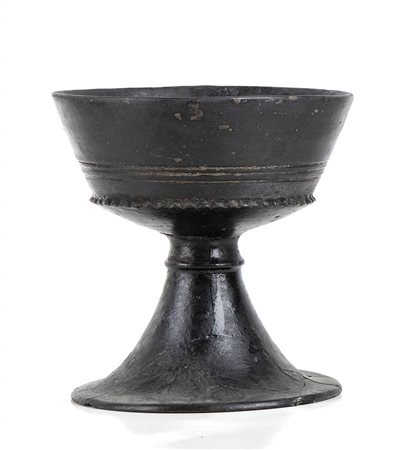 <br>CALICE ETRUSCO IN BUCCHERO<br>VII - VI secolo a.C.