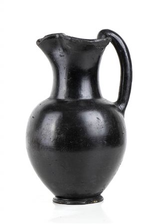 <br>OINOCHOE ETRUSCA IN BUCCHERO<br>VII - VI secolo a.C.