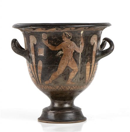 <br>CRATERE CAMPANO A FIGURE ROSSE<br>IV secolo a.C.