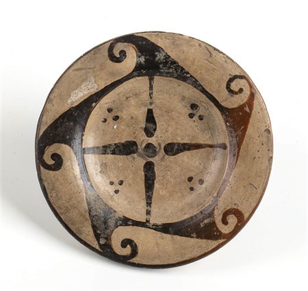 <br>PIATTELLO ETRUSCO DEL TIPO GENUCILIA<br>IV secolo a.C.