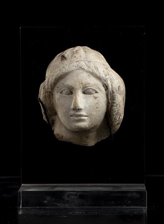 <br>RITRATTO MARMOREO DIADEMATO<br>II - I secolo a.C.