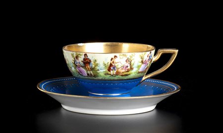 KAUFFMANN, AUSTRIA<br>Tazzina e piattino 