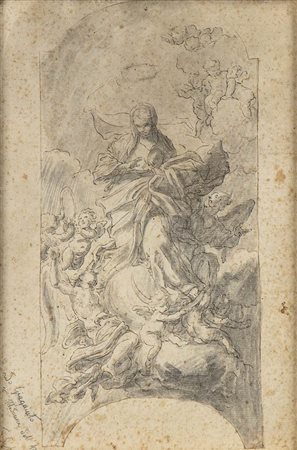 CORRADO GIAQUINTO (ATTR.)  (Molfetta, 1703 - Napoli, 1765) - Studio per la "Madonna dell'Assunta"