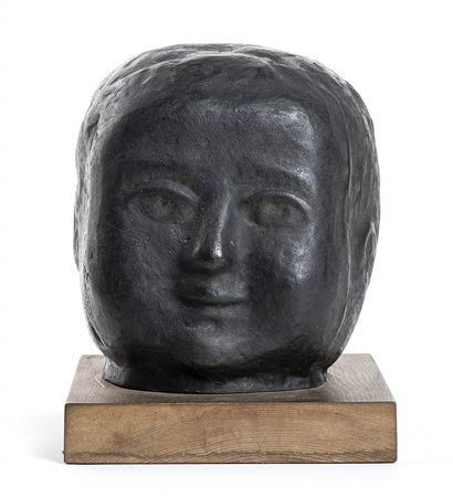 VENTURINO VENTURI (Loro Ciuffenna, 1918 - Terranuova Bracciolini, 2002)<br>Testa di bambino