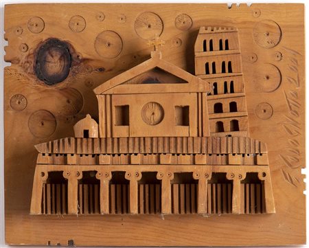 FERDINANDO CODOGNOTTO (San Donà di Piave, 1940)<br>Chiesa di San Giorgio in Velabro di Roma, 2001