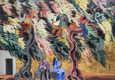 SAVERIO TERRUSO (Monreale, 1939 - Milano, 2003)<br>L'appuntamento