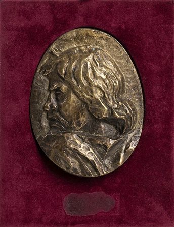 SALVATORE BRUNO (Lecce, 1893 - Bari, 1987)<br>Profilo di uomo