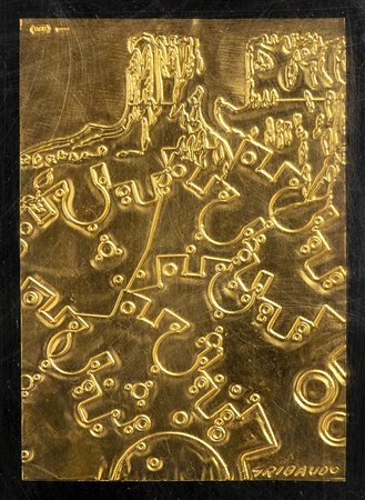 EZIO GRIBAUDO (Torino, 1929)<br>Senza titolo