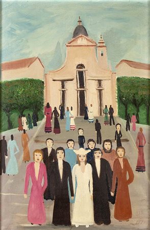 ADELE CIANCALEONI (Attiva nella metà del XX Secolo)<br>Dopo il matrimonio , 1977