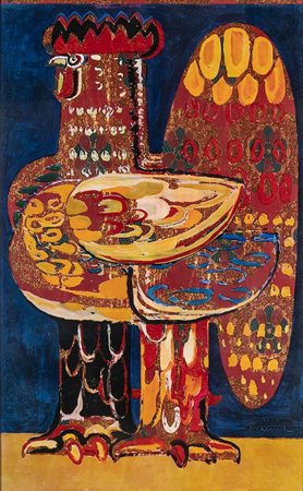SALVATORE FIUME (Comiso, 1915 - Milano, 1997)<br>Gallo