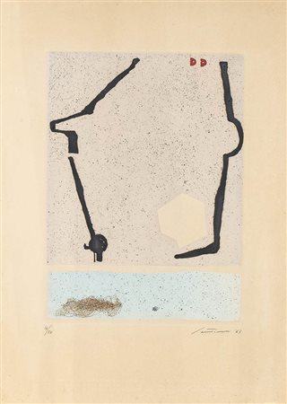 GIUSEPPE SANTOMASO (Venezia, 1907 - 1990)<br>Profilo, 1967