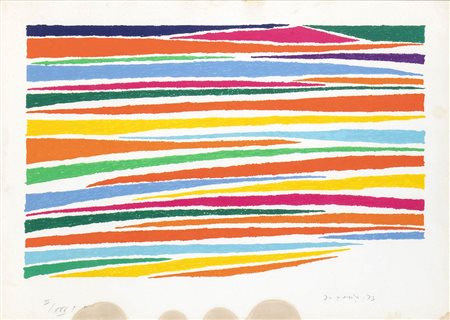 PIERO DORAZIO (Roma, 1927 - Perugia, 2005)<br>Astratto, 1973