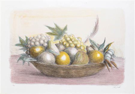 DOMENICO PURIFICATO (Fondi, 1915 - Roma, 1984)<br>Natura Morta