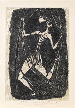 LUCIANO MINGUZZI  (Bologna, 1911 - Milano, 2004)<br>Circense, 1979