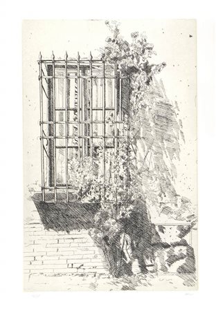PIERO VIGNOZZI (Firenze, 1934)<br>Finestra