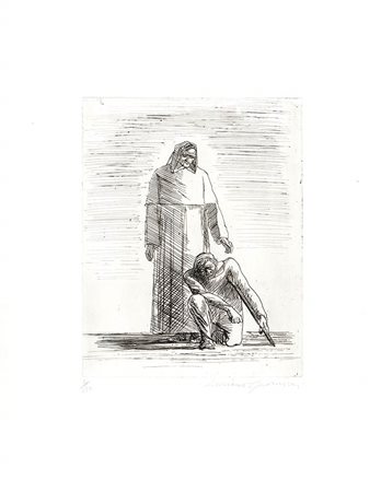 LUCIANO GUARNIERI (Firenze, 1930 - 2009)<br>Dante Alighieri