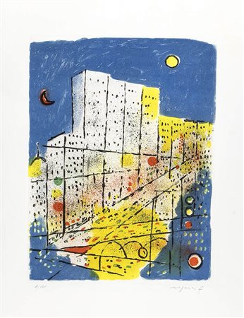 FRANCO ROGNONI (Milano, 1913 - 1999)<br>Metropoli, 1983