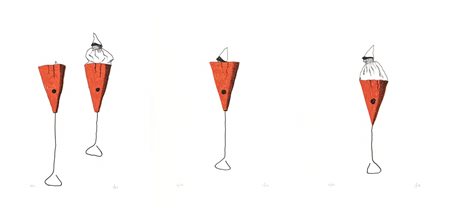 PIC CORTESI (Cedegolo, 1931 - 1992)<br>Tre litografie tratte da "Teatro conico", 1975