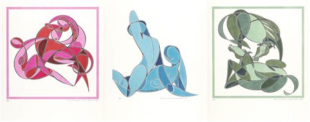 RAIMONDI LUCIANO DA SAN BELLINO (XX Secolo)<br>Cartella originale di 3 litografie, 1973