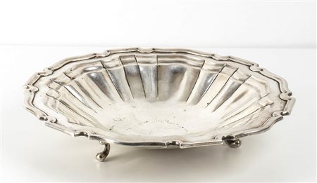 <br>Cestino e ciotola in argento