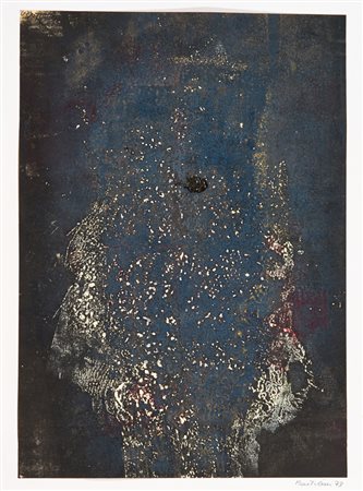 Luciano Bartolini Senza titolo, 1973 Tecnica mista su carta di cm. 30x21,...