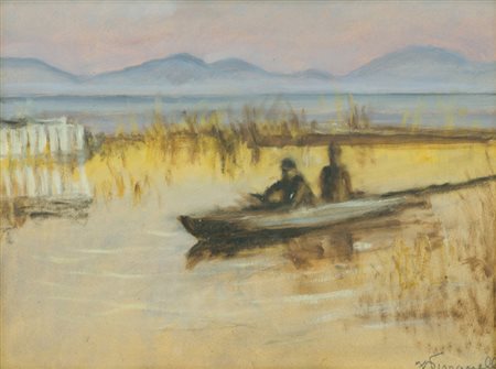 Ferruccio Pizzanelli Massaciuccoli, Torre del Lago Tecnica mista su...