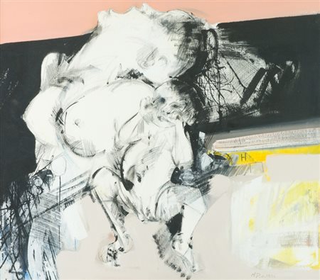 Maurizio Piovan Gioia dopo la sofferenza Olio su tela, cm. 80x90 Firmato in...