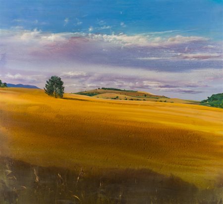 Mario Madiai Lorenzana Olio su tela, cm. 110x120 Firmato in basso al centro....